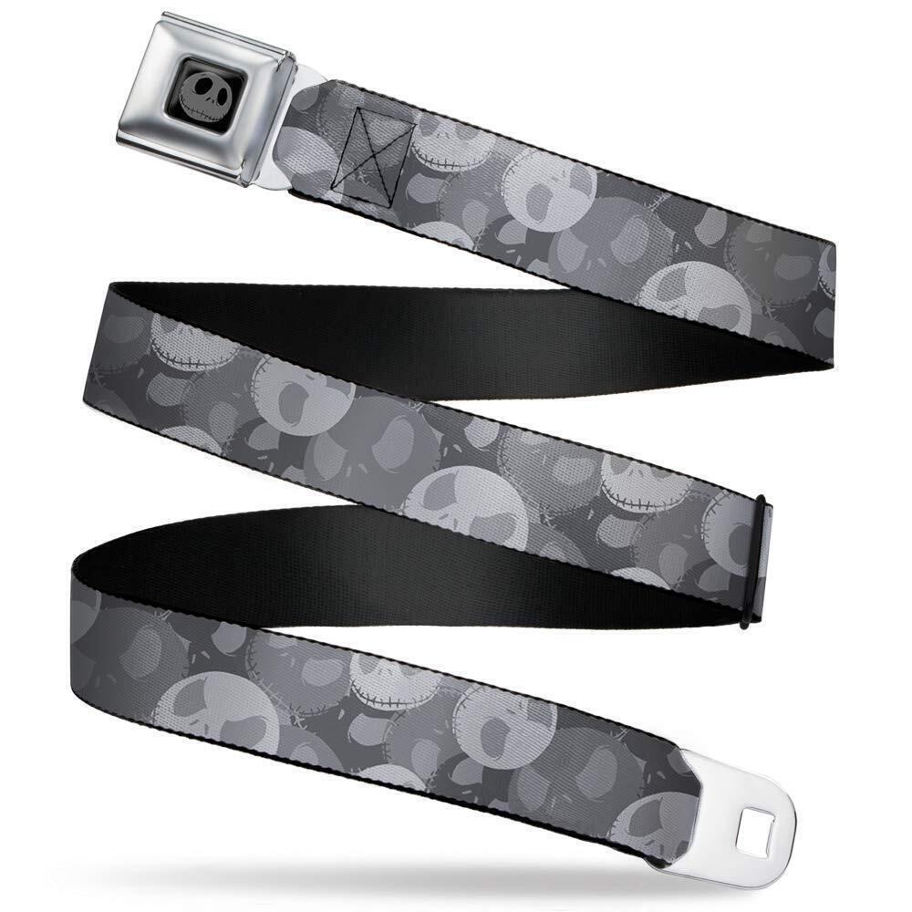 7756 Standard Seatbelt Belt Nightmare Before Christmas, Multicolor, 1.5"